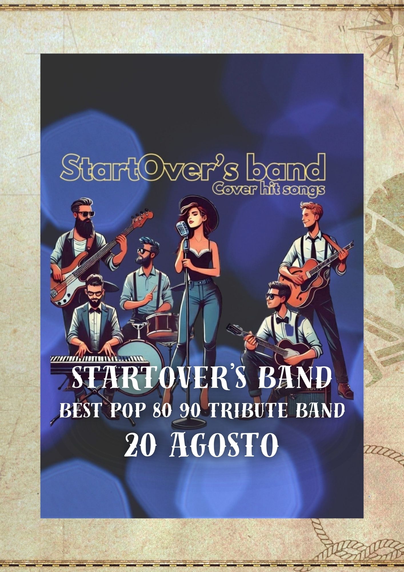 20.8 / Startover's Band - Best Pop 80 90 Tribute Band