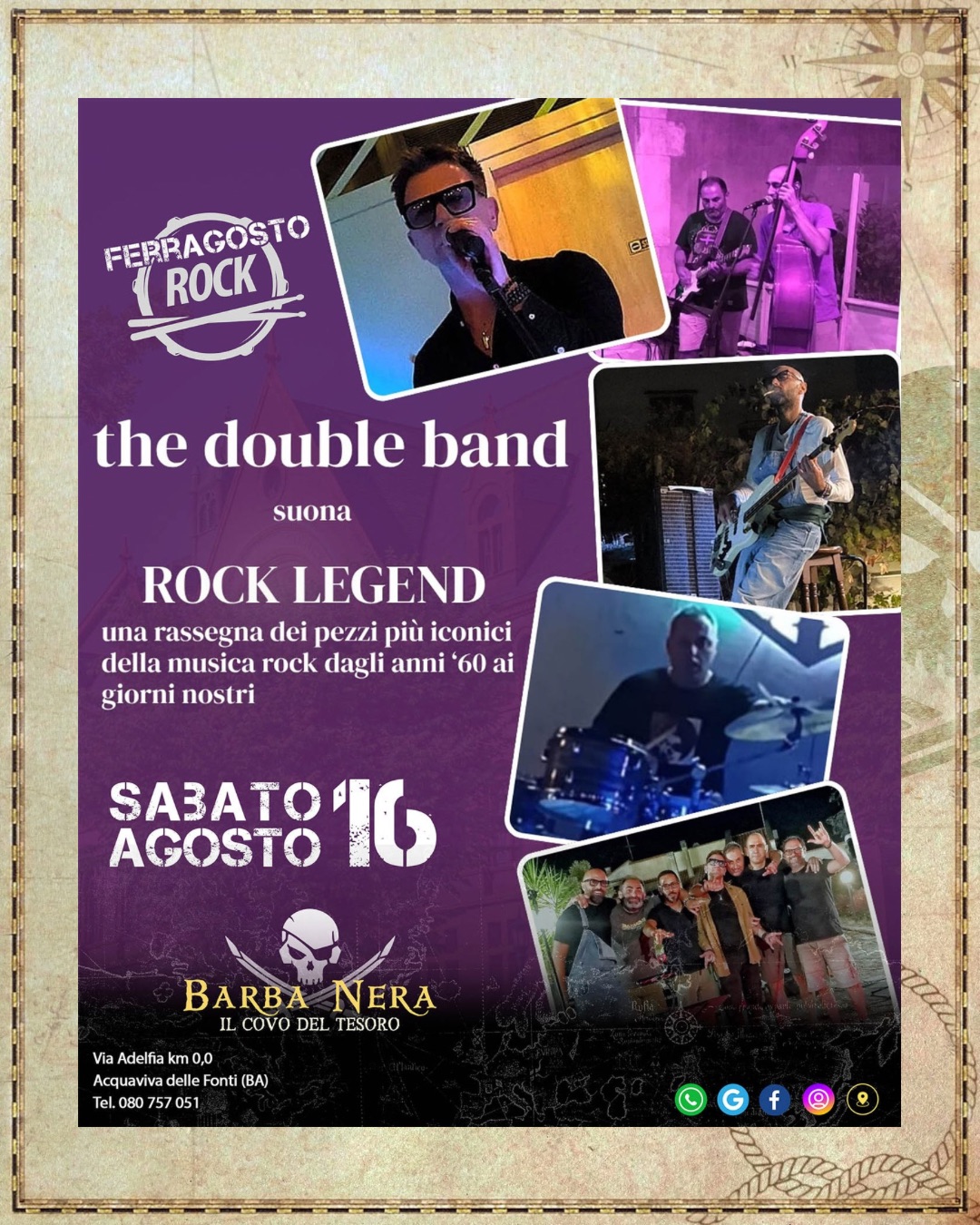 16.8 / The Double Band - Rock evergreen Tribute Band